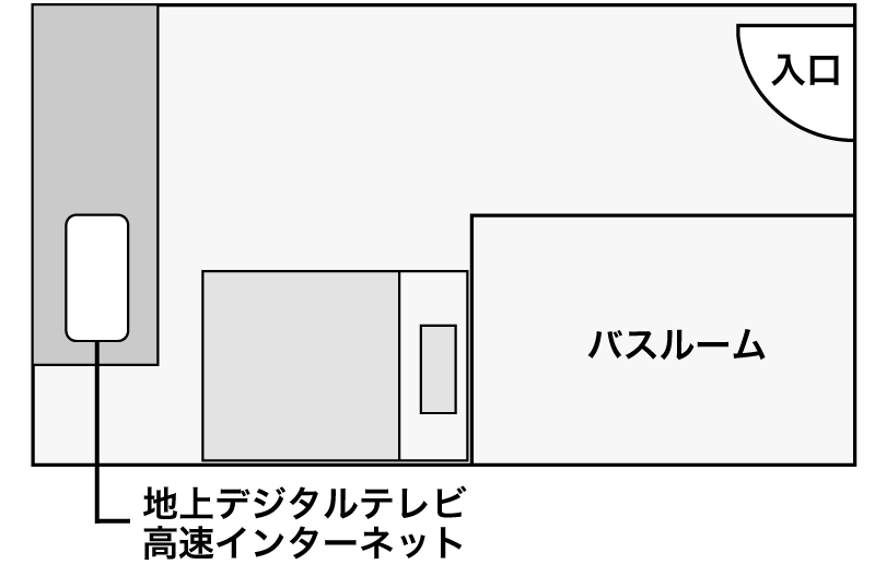 ユニバーサルデザインルーム間取り